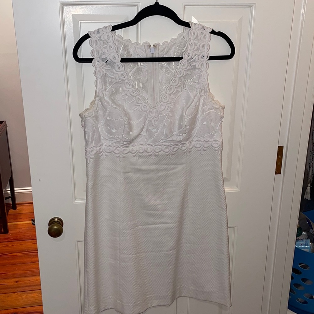 Lilly Pulitzer White Eyelet dress | size 8 only worn once